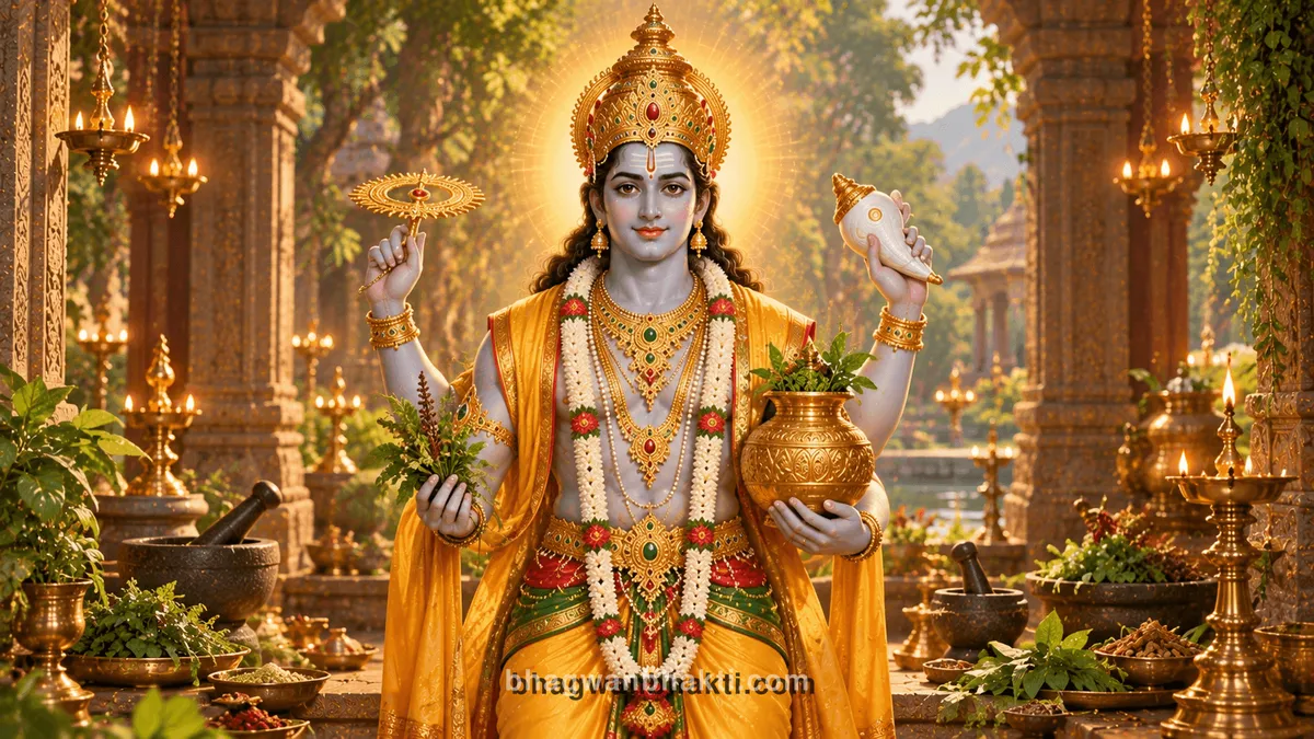 Dhanvantari Aarti | धन्वन्तरि आरती - Aarti Bhagwan Bhakti