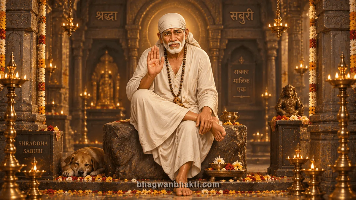 Sai Baba Aarti | साई बाबा आरती - Aarti Bhagwan Bhakti